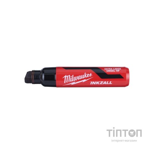Маркер Milwaukee INKZALL для будмайданчика супер-великий XL чорний (блістер) (4932471558)