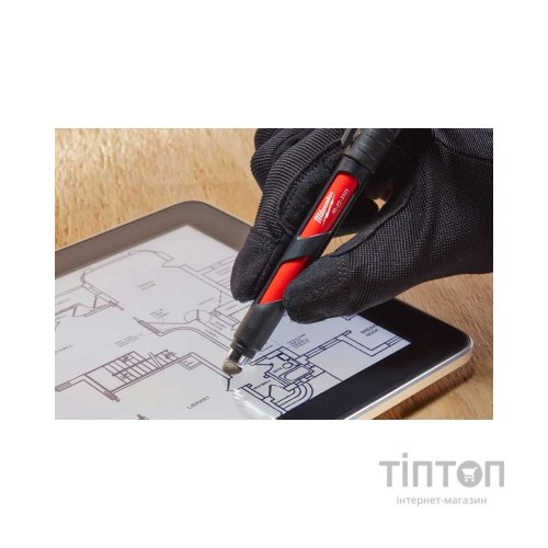 Маркер Milwaukee INKZALL для будмайданчика тонкий зі стілусом (48223101)