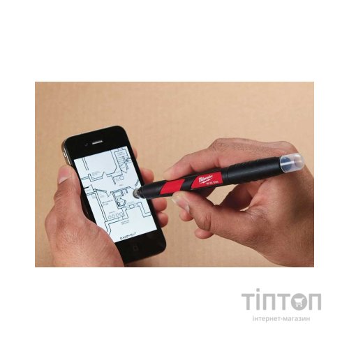 Маркер Milwaukee INKZALL для будмайданчика тонкий зі стілусом (48223101)