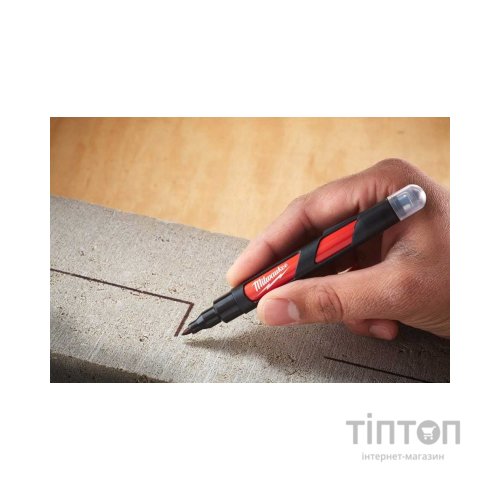 Маркер Milwaukee INKZALL для будмайданчика тонкий зі стілусом (48223101)