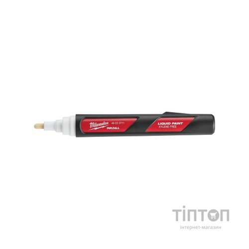 Маркер Milwaukee на основі рідкої фарби INKZALL Білий - LP (48223711)
