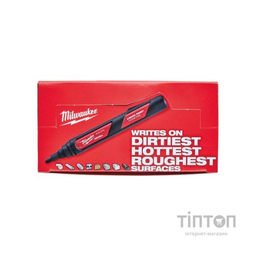 Маркер Milwaukee на основі рідкої фарби INKZALL чорний - LP (48223731)