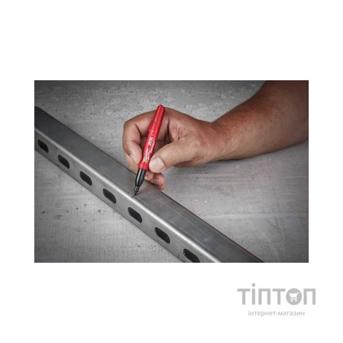 Маркер Milwaukee набір INKZALL для будмайданчика тонких 4 шт. (4932480551)