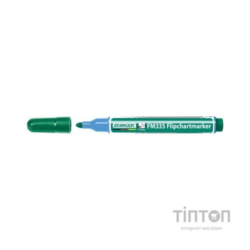 Маркер Stanger для фліпчарта зелений 1-3 мм (713003)