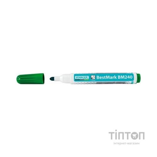 Маркер Stanger для сухостираємих дощок зелений 1-3 мм (321061)