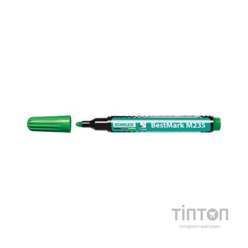 Маркер Stanger Permanent водостійкий зелений Paint 1-3 мм (712003)