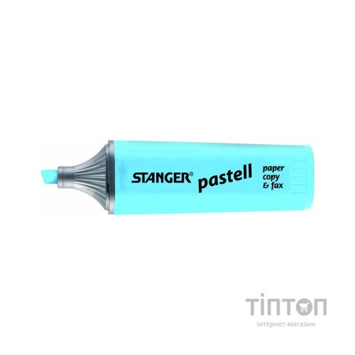 Маркер Stanger текстовий, пастель, бірюзовий, 1-5 мм (180031000)