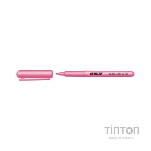 Маркер Stanger текстовий рожевий 1-3 мм (180004900)