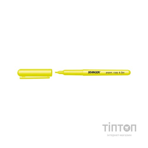 Маркер Stanger текстовий жовтий 1-3 мм (180001900)