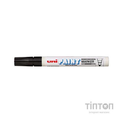 Маркер UNI Paint 2,2-2,8мм, чорний (PX-20(L) BLACK)