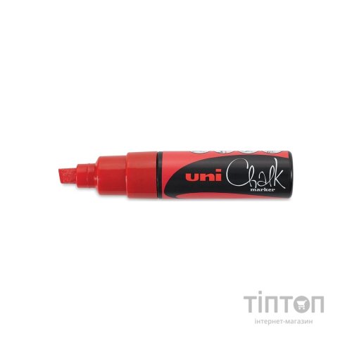 Маркер UNI Posca 8 мм, червоний (PWE-8K RED)