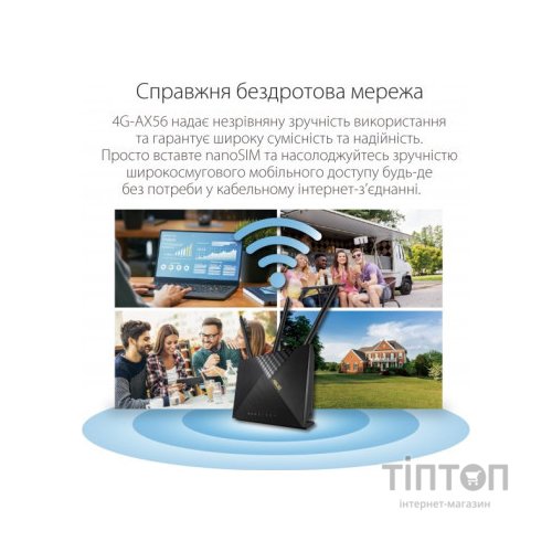 Маршрутизатор ASUS 4G-AX56