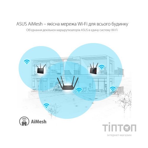 Маршрутизатор ASUS RT-AX1800U (90IG06P0-MO3520)