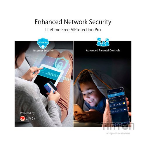 Маршрутизатор ASUS RT-AX5400 (90IG0860-MO3B00)