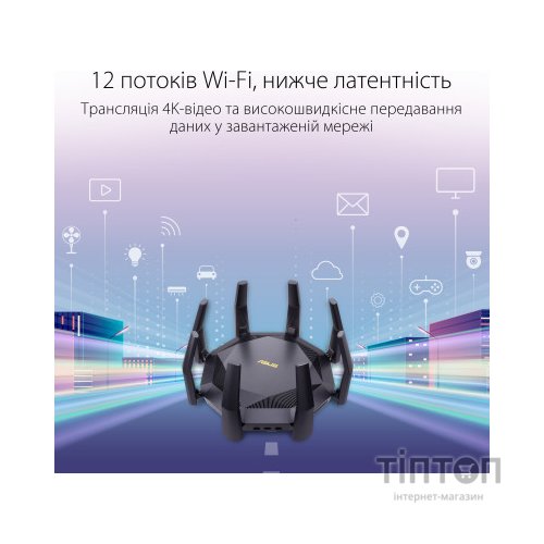 Маршрутизатор ASUS RT-AX89X AX6000 (RT-AX89X)
