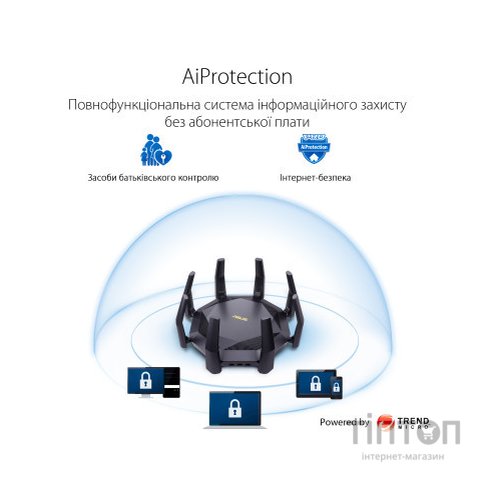 Маршрутизатор ASUS RT-AX89X AX6000 (RT-AX89X)