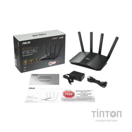 Маршрутизатор ASUS RT-BE58U V2 (90IG0A70-MO9C00)
