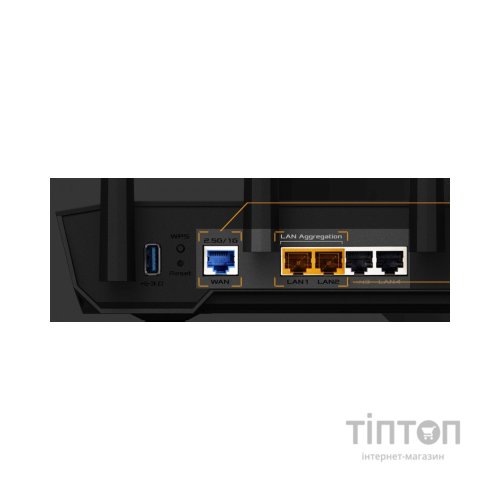 Маршрутизатор ASUS TUF-AX4200 (90IG07Q0-MO3100)