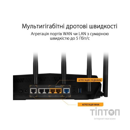 Маршрутизатор ASUS TUF-AX6000 (90IG07X0-MO3C00)