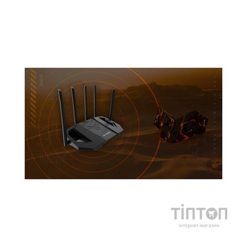 Маршрутизатор ASUS TUF-BE6500 (90IG0920-MO9C00)