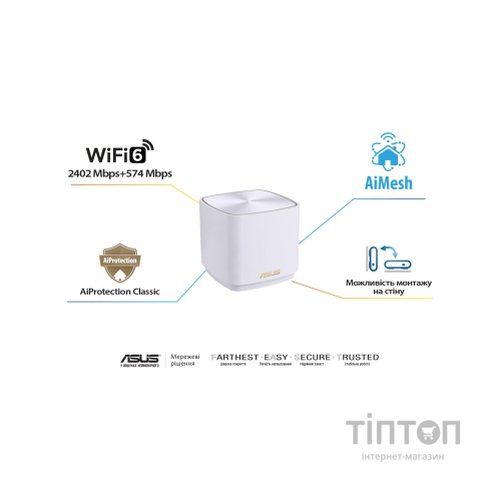 Маршрутизатор ASUS ZenWiFi XD5 3PK (90IG0750-MO3B20)