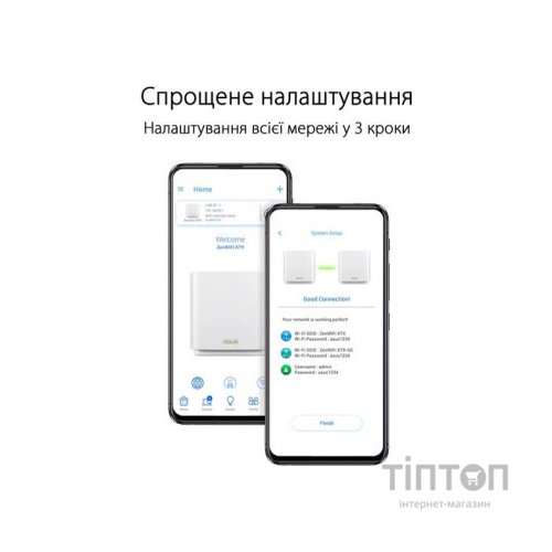 Маршрутизатор ASUS ZenWiFi XT9 1PK (90IG0740-MO3B60)