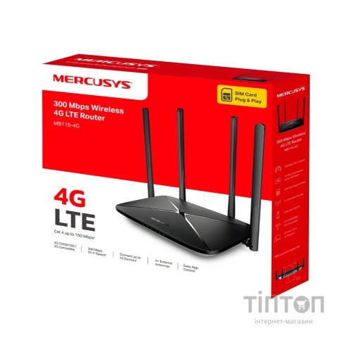 Маршрутизатор Mercusys MB115-4G