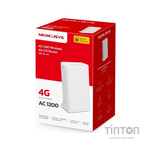 Маршрутизатор Mercusys MB130-4G