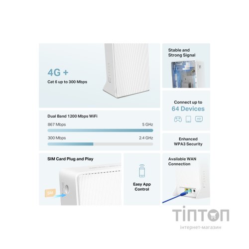 Маршрутизатор Mercusys MB230-4G