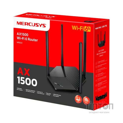 Маршрутизатор Mercusys MR60X