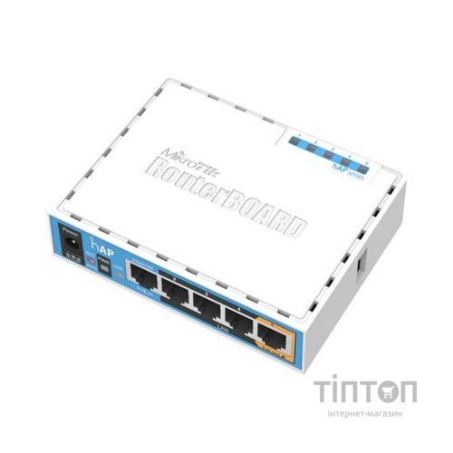 Маршрутизатор Mikrotik hAP (RB951UI-2ND)