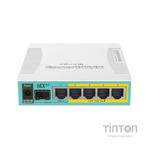 Маршрутизатор Mikrotik hEX PoE (RB960PGS)