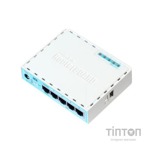 Маршрутизатор Mikrotik hEX (RB750Gr3)