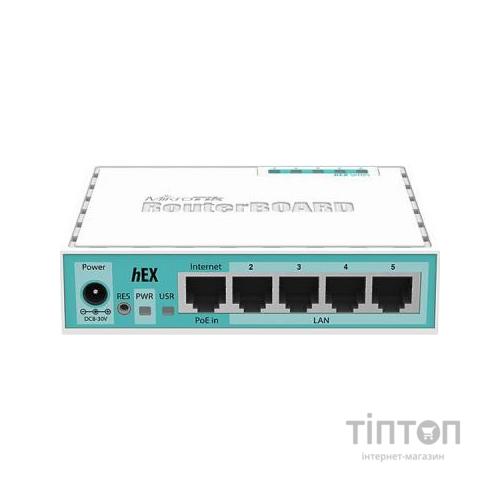 Маршрутизатор Mikrotik hEX (RB750Gr3)