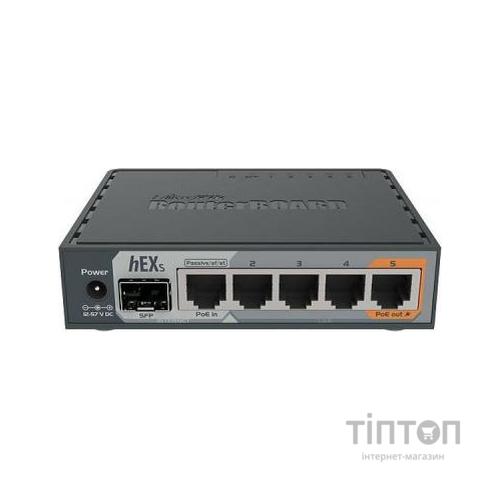 Маршрутизатор Mikrotik hEX S (RB760IGS)