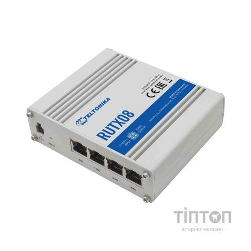 Маршрутизатор Teltonika NET ROUTER 1000M 4PORT/RUTX08 TELTONIKA (RUTX08000000)