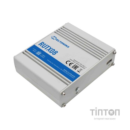 Маршрутизатор Teltonika NET ROUTER 1000M 4PORT/RUTX08 TELTONIKA (RUTX08000000)