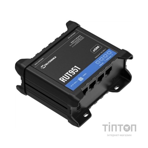 Маршрутизатор Teltonika RUT951 POE+ (RUT951B10J00)