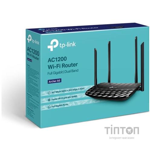 Маршрутизатор TP-Link Archer A6 (Archer-A6)