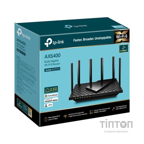 Маршрутизатор TP-Link ARCHER AX72 PRO (ARCHER-AX72-PRO)