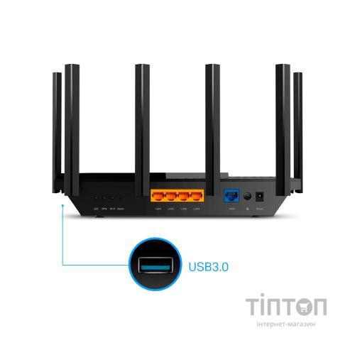 Маршрутизатор TP-Link ARCHER AX73 AX5400 4xGE LAN 1xGE WAN USB 3.0 MU-MIMO OFDMA (ARCHER-AX73)