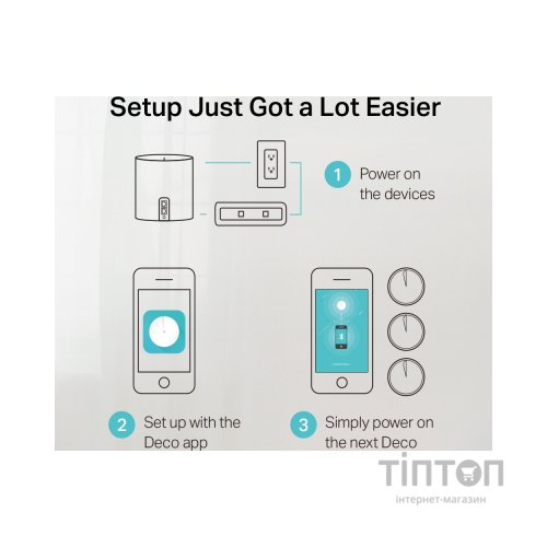 Маршрутизатор TP-Link DECO-X60-3-PACK