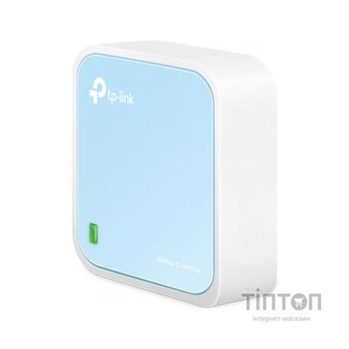 Маршрутизатор TP-Link TL-WR802N N300, 1xFE WAN/LAN, 1xmicro USB nano router (TL-WR802N)