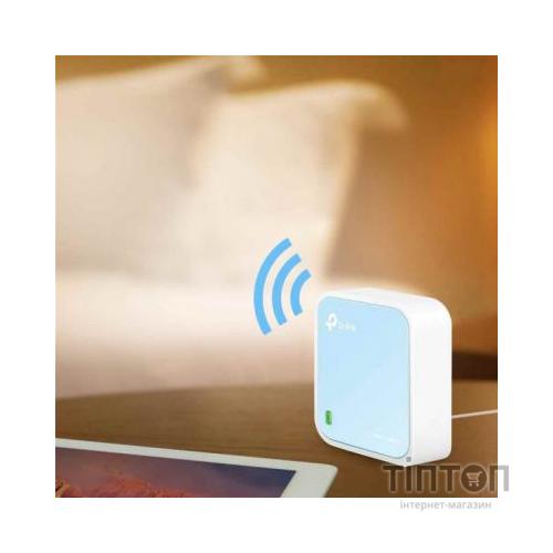 Маршрутизатор TP-Link TL-WR802N N300, 1xFE WAN/LAN, 1xmicro USB nano router (TL-WR802N)