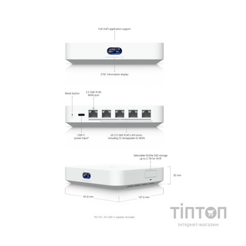 Маршрутизатор Ubiquiti UCG-MAX