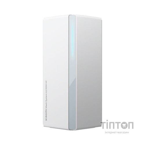Маршрутизатор Xiaomi Mesh System AX3000 NE 1pack EU (DVB4459GL)