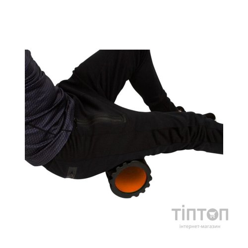 Масажний ролик PowerPlay 4025 Чорно-Помаранчевий (PP_4025_Black/Orange)