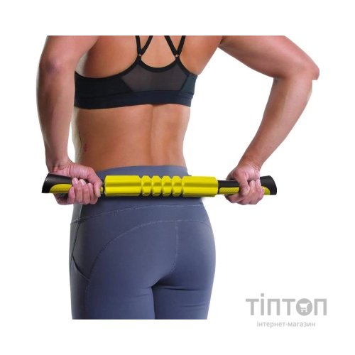 Масажний ролик PowerPlay Massage Bar 4024 Жовтий (PP_4024_Green)