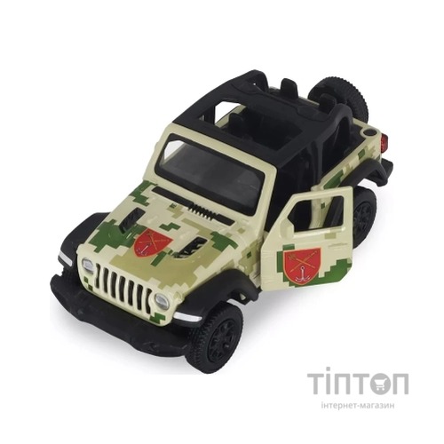 Машина Battat серії Шеврони Героїв - Jeep Wrangler Rubicon - ОК Південь (250398UM)