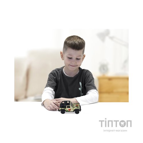 Машина Battat серії Шеврони Героїв - Jeep Wrangler Rubicon - ОК Південь (250398UM)